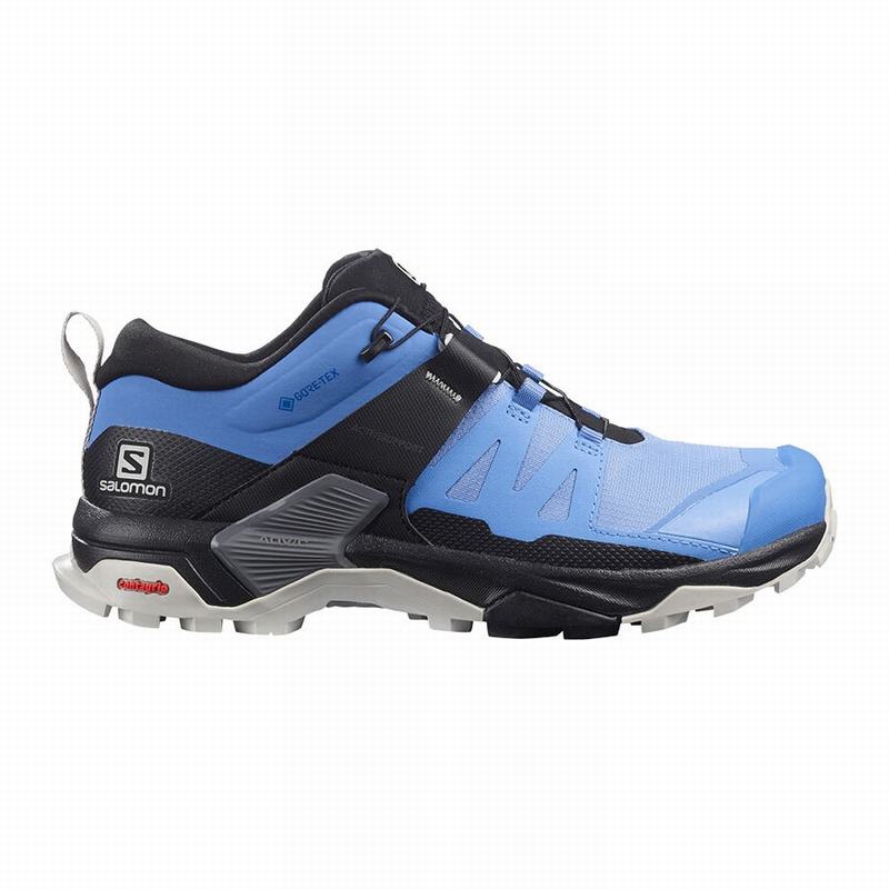 Zapatillas Trekking Salomon Mujer Azules / Negras - Salomon Argentina X ULTRA 4 GORE-TEX ,890547-MXN